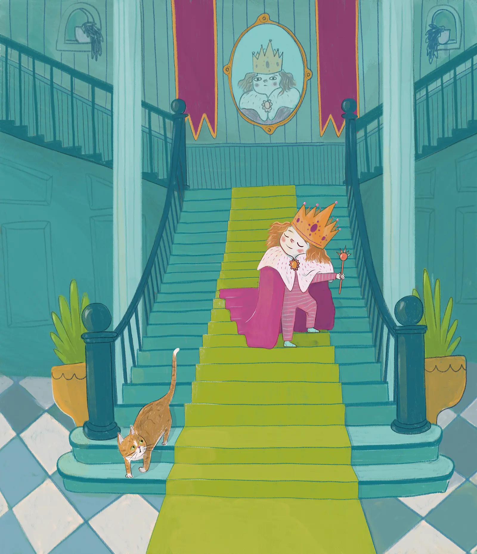 Prince and his Cat by Iva Dukić