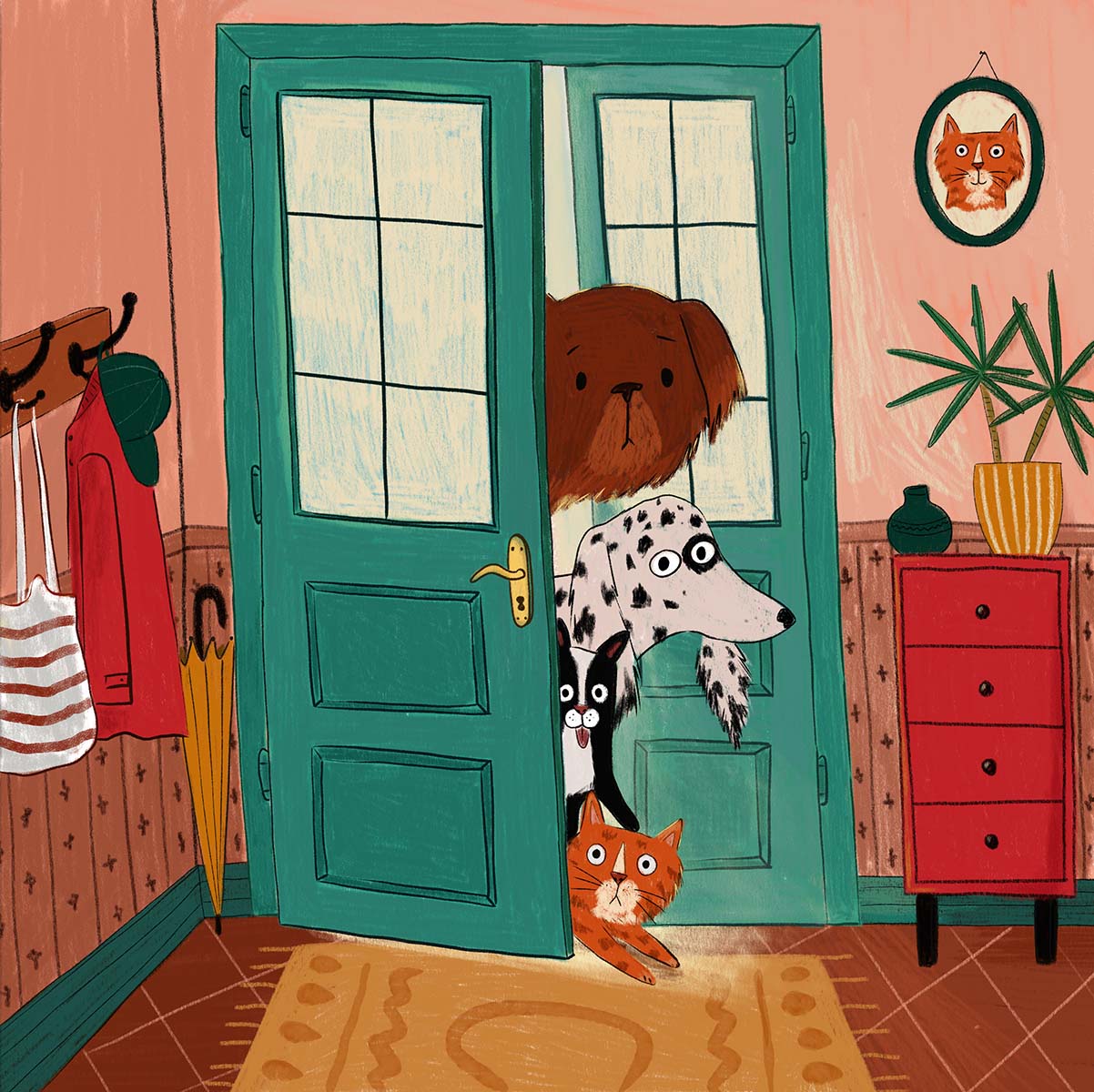 Dogs and cats by Iva Dukić