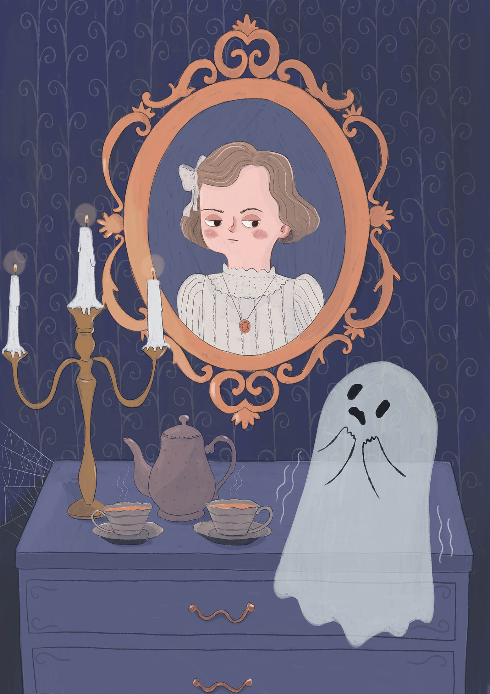 Ghost and mirror by Iva Dukić