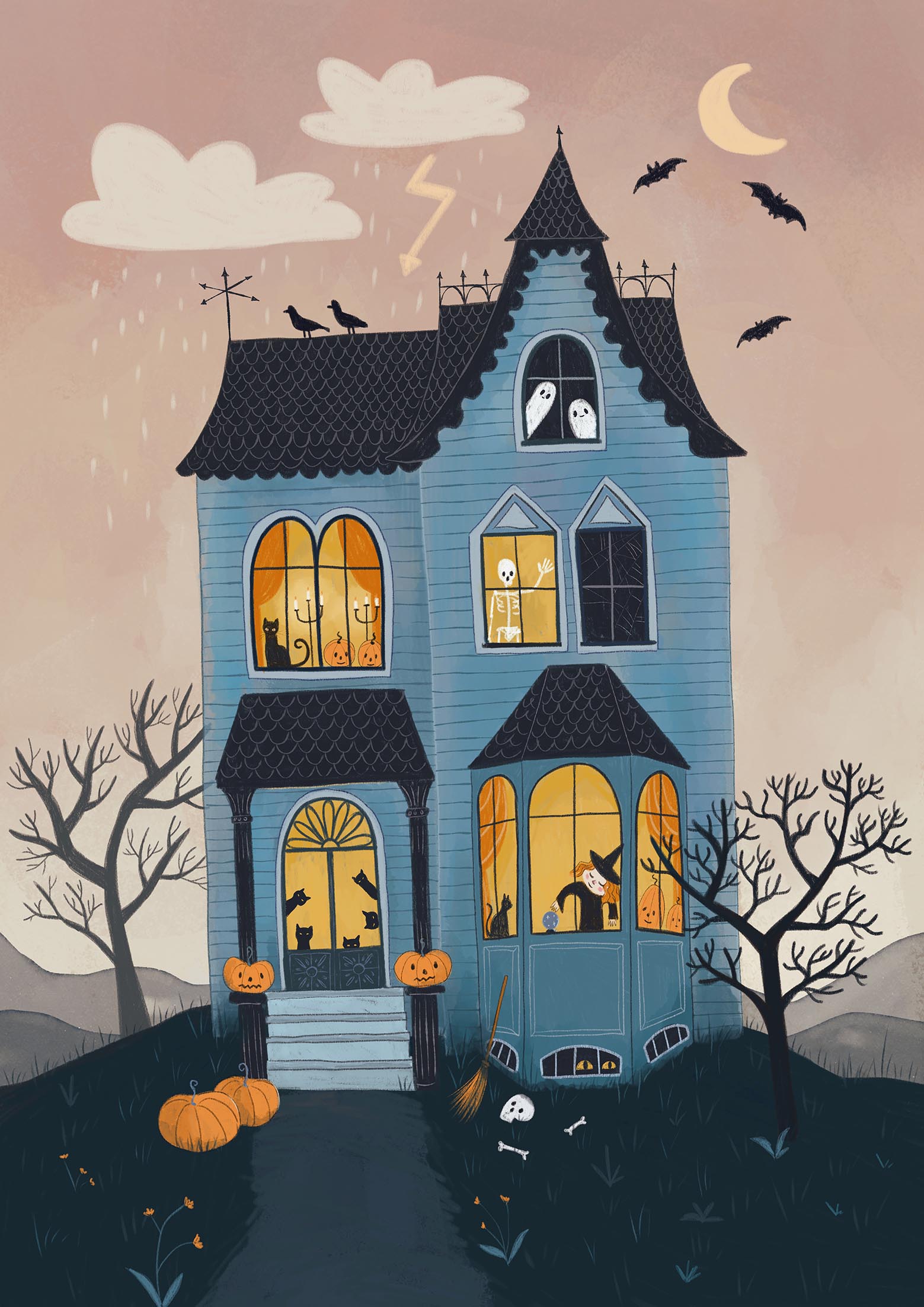 Scarry house by Iva Dukić